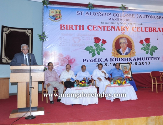 Birth centenary